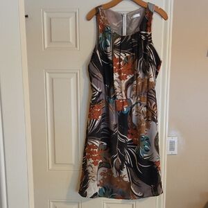 Glam Multicolor Floral Mini Dress